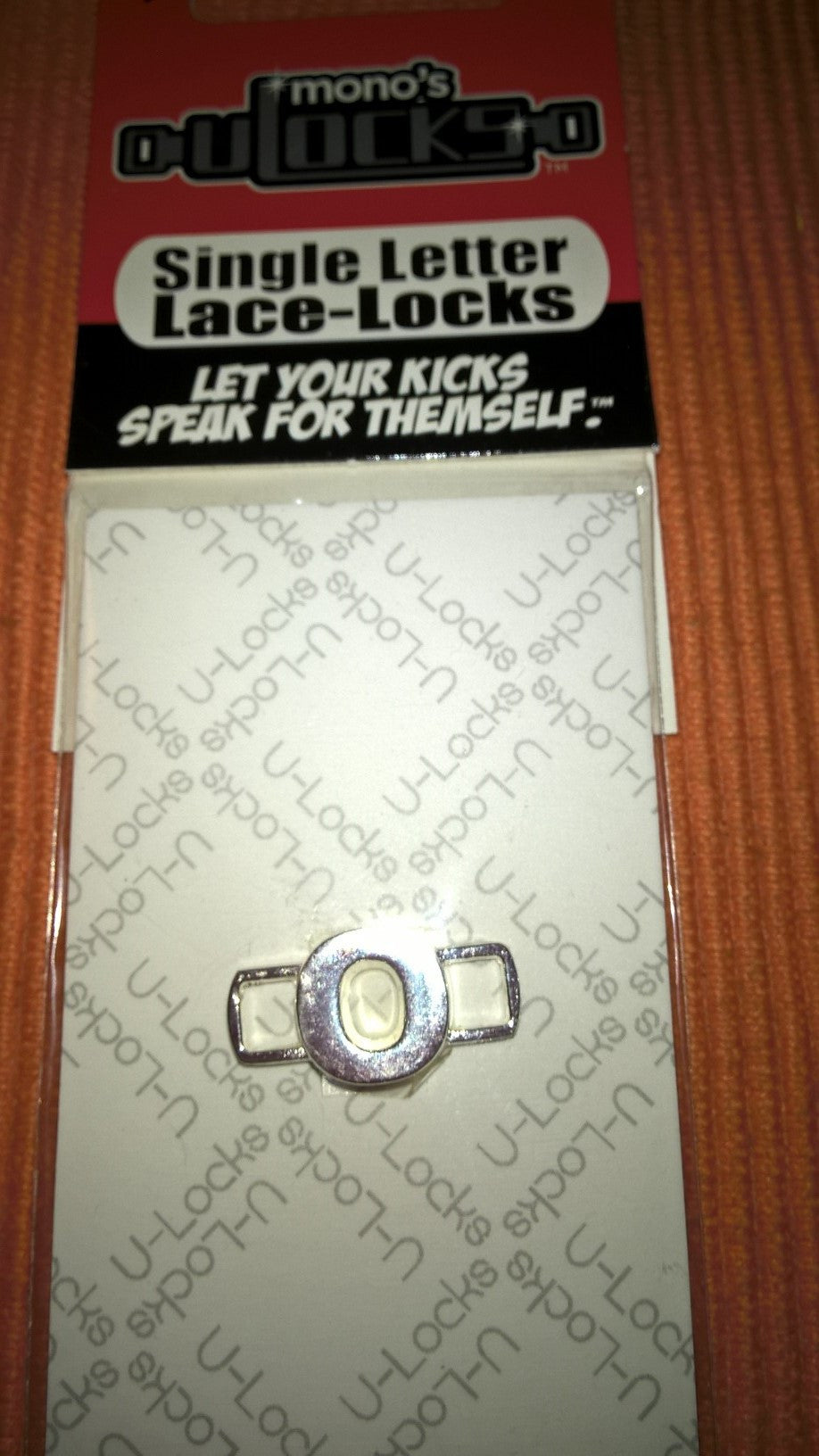 Personalisieren der Schuhe ( Buchstaben im Silberlook ( Single Letter von Lace-Locks )