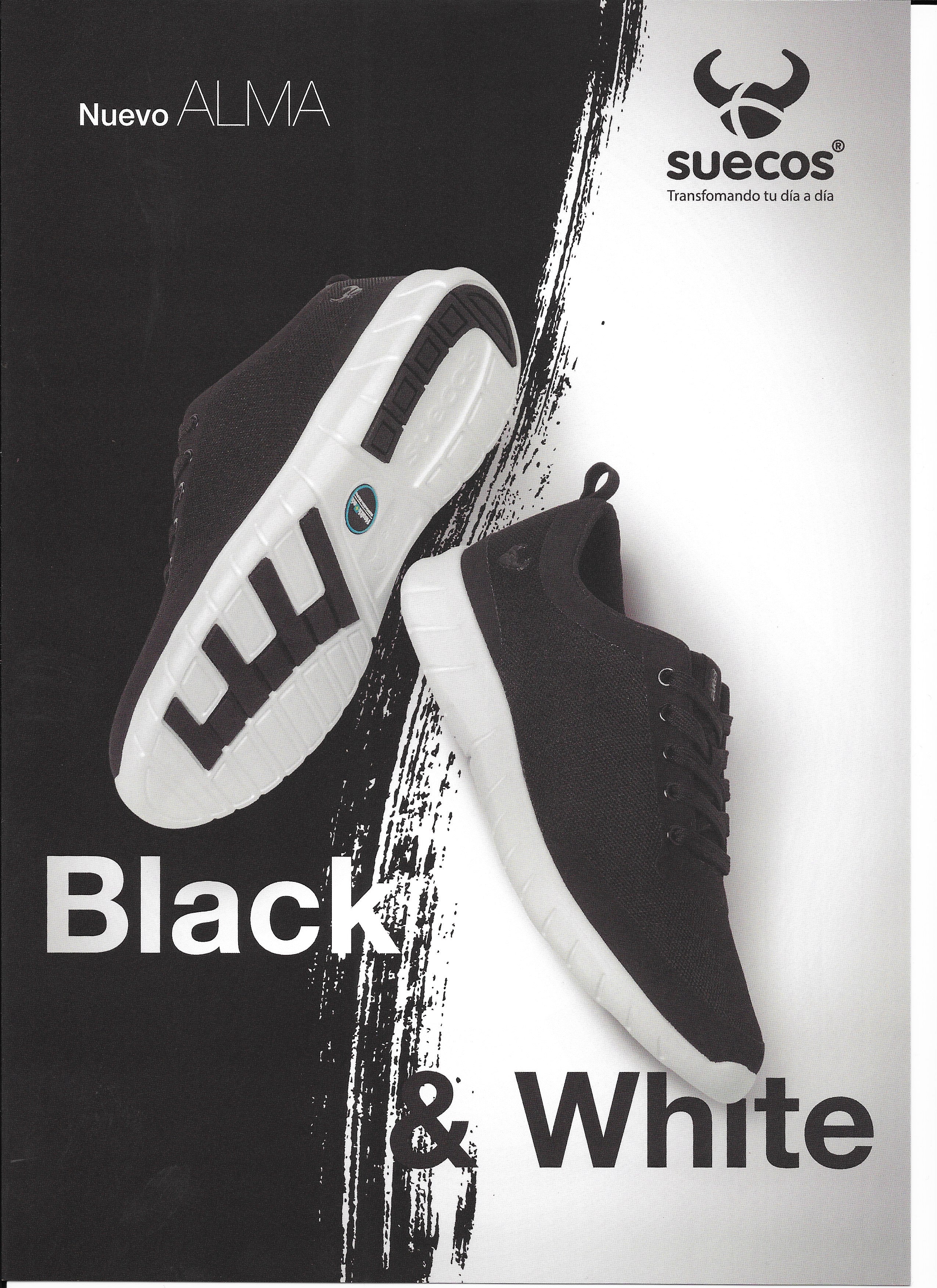 Suecos - Alma black & white  40-45 90.-